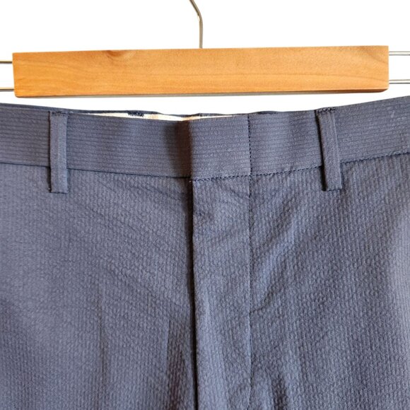 J Crew Shorts 31 Blue Men's Destination Seersucker 9" Inseam New - Picture 3 of 9